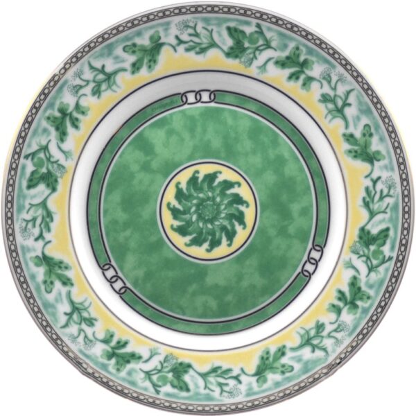 Christofle Alliance Green Floral Bread & Butter