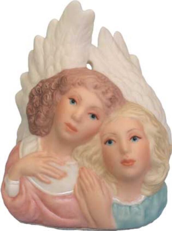 Cybis 1987 Angels Christmas Ornament