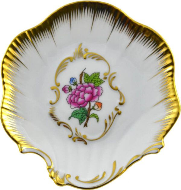 Herend 2005 Peony Pin Tray
