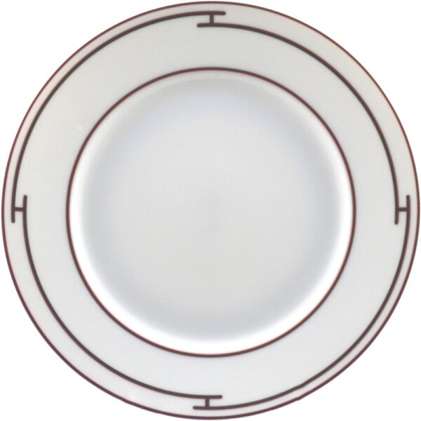 Hermes Rythme Red Dessert Plate