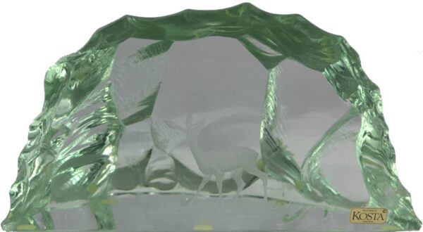 Kosta Boda Deer Iceberg Sculpture #2
