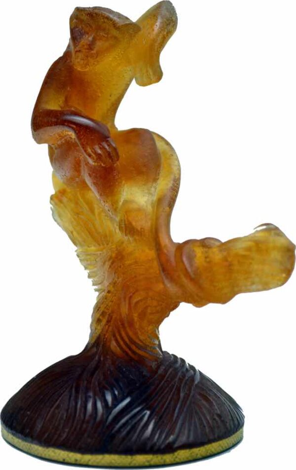 Daum Torque Monkey - Pate de Verre