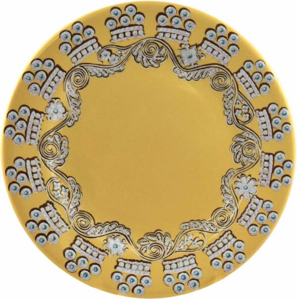 Gien Paseo Dessert Plate Yellow