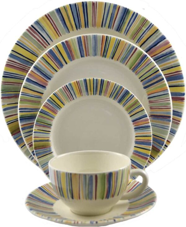 Gien Colorado 5pc Place Setting