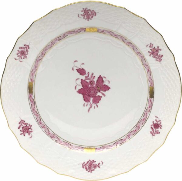 Herend Chinese Bouquet Raspberry Bread & Butter Plate
