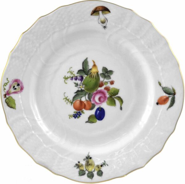 Herend Fruits & Flowers Bread & Butter Plate