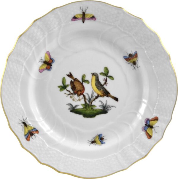 Herend Rothchild Birds Bread & Butter Plate Motif #7